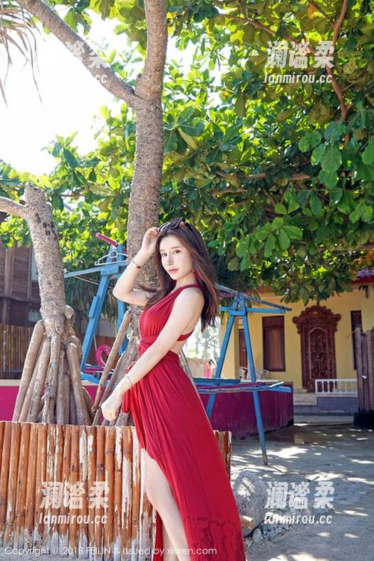 Feilin嗲囡囡 - SiByl李思宁：黑丝写真集，精选的优雅悠然，似乎在无声叹息