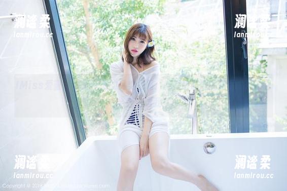 IMiss爱蜜社 - 无圣光的另类呈现：淼淼萌萌哒的裸足，原来它是在挑逗我！