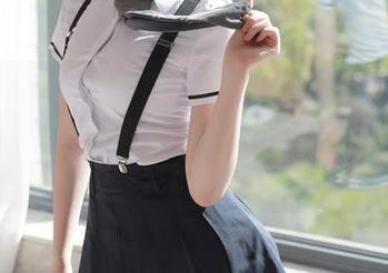 MFStar模范学院 – yoo优优的眼镜套图——让你一秒变身知识渊博的学霸，前提是还要貌美如花！