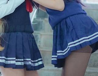 五更百鬼JK制服私拍图集：穿上了就停不下来的软萌