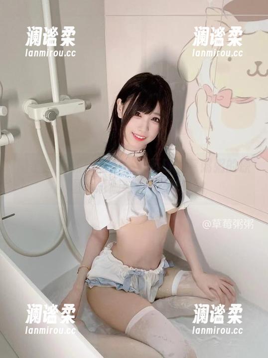 微密圈 - 新鲜出炉！十万口草莓粥粥的原图，瑜伽姿势不一样哦