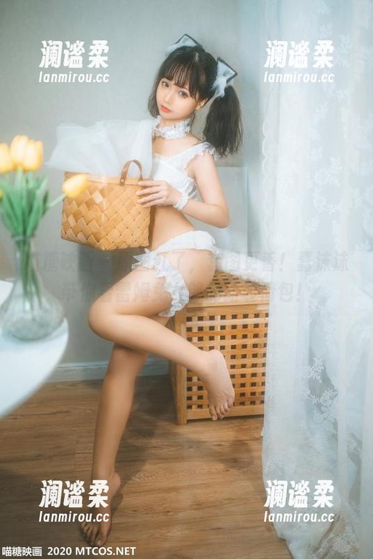 喵糖映画 - 原图红了，套图更香！蠢沫沫带你看雷姆兔女郎的新表情包！