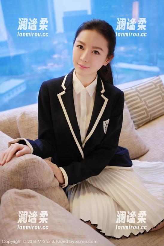 模范学院 - 唐琪儿Beauty御姐写真，那个气场能让隔壁小狗都硬气起来