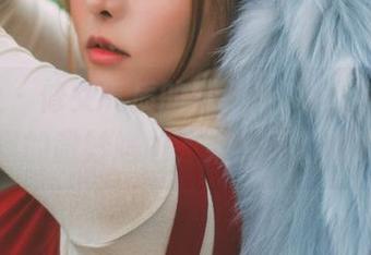 波萝社 – 修女气质的猫九酱Sakura，壁纸里的微妙尴尬，果然不怕挑战？