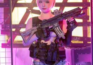 最新写真：皮皮奶可可爱了啦穿上制服，交给你的想象一点空间吧。